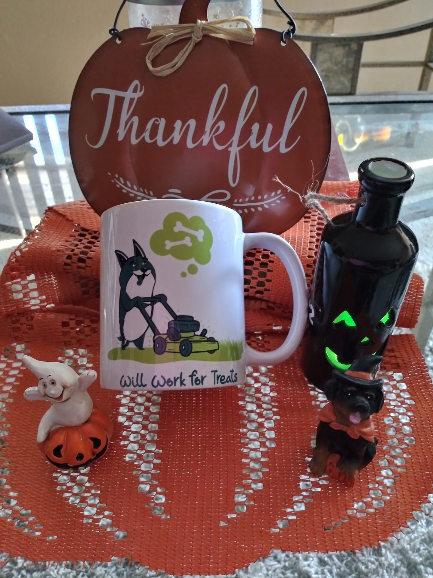 Will Work For Treats Mug